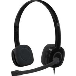 Logitech H151 Single-Pin Stereo Headset Black