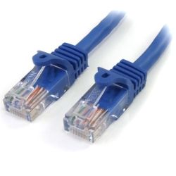 StarTech Cat5e Patch Cable with Snagless RJ45 Connectors 2m Blue