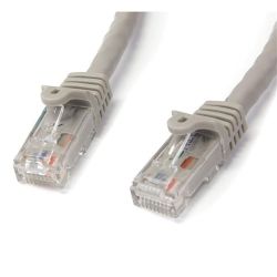 StarTech Cat6 Patch Cable with Snagless RJ45 Connectors 1m Gray