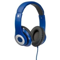 Verbatim Over-Ear Classic Audio Headphones Blue