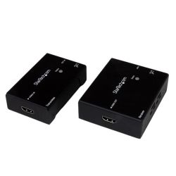 StarTech HDMI over Cat5 HDBaseT Extender Power over Cable Ultra HD 4K 230ft (70m)