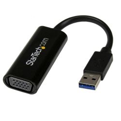 StarTech Slim USB 3.0 to VGA External Video Card Multi Monitor Adapter 1920x1200/1080p