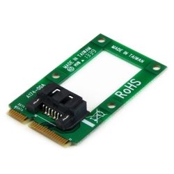 StarTech mSATA to SATA HDD/SSD Adapter Mini SATA to SATA Converter Card