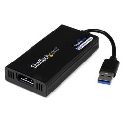 StarTech USB 3.0 to 4K DisplayPort External Multi Monitor Video Graphics Adapter DisplayLink Certified Ultra HD 4K