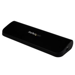 StarTech HDMI and DVI/VGA Dual-Video Docking Station for Laptops USB 3.0