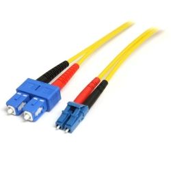 StarTech 4m Single Mode Duplex Fiber Patch Cable LC-SC