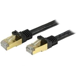 StarTech Cat6a Patch Cable Shielded (STP) 7ft Black