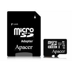 Apacer Micro SDHC UHS-I 16GB Class 10 with Adapter Retail Pack