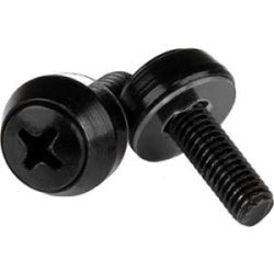 StarTech M5 Mounting Screws 50 Pack Black