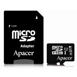 Apacer Micro SDXC UHS-I 32GB Class 10 with SD Card Adapter