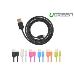 UGREEN Micro USB Male to USB Male Cable Gold-Plated 2m White