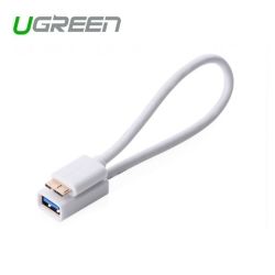 UGREEN Micro USB 3.0 OTG Cable for Samsung Note 3/S4/S5 White