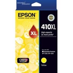 Epson 410XL High Capacity Claria Premium Yellow Ink Cartridge (XP-530 XP-630)