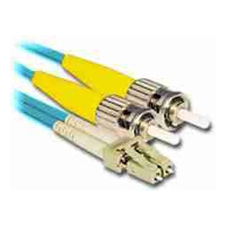 Comsol 5MTR LC-ST MULTI-MODE DUPLEX FIBRE PATCH CABLE LSZH 50/125 OM4