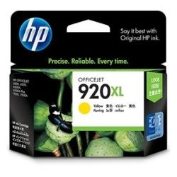 HP CD974AA No 920XL High Yield Yellow Ink Cartridge (0.7K) GENUINE
