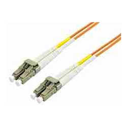 Comsol 15MTR LC-LC MULTI-MODE DUPLEX FIBRE PATCH CABLE LSZH 62.5/125 OM1