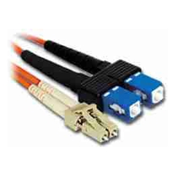 Comsol 5MTR LC-SC MULTI-MODE DUPLEX FIBRE PATCH CABLE LSZH 62.5/125 OM1