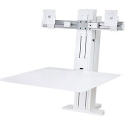 Ergotron WorkFit-SR Dual Monitor White