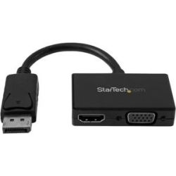 StarTech Travel A/V adapter: DP to VGA/HDMI