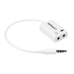 StarTech Headset Splitter 4-Pin to 2x 3 Position