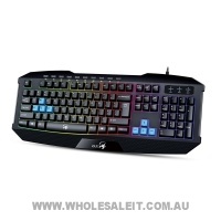 Genius K215 USB Gaming Keyboard (Rainbow 7 Colours)