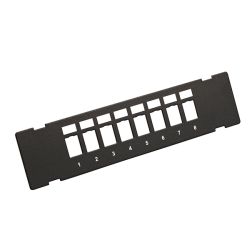 4Cabling Patch Panel 8-Port UNLOADED Wall mount