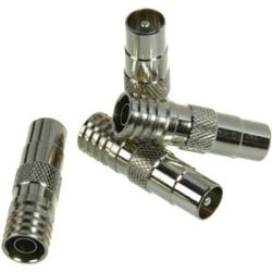 4Cabling RG6 PAL Male Hex Crimp Connector Indvidual