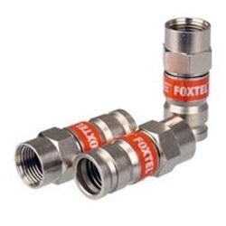 4Cabling RG6 F Compression Connector FOXTEL APPROVED