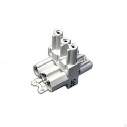 Elsafe T Connector 1 Male/2 Female White
