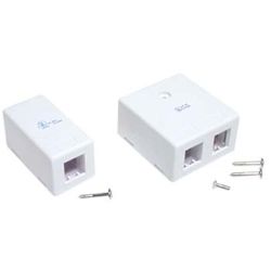 4Cabling Double Keystone Surface Mount Box