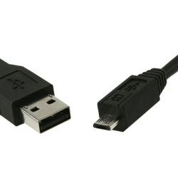 4Cabling 2M USB 2.0 AM Micro B
