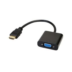 4Cabling 15cm HDMI to SVGA Adapter Tip to Tip 22cm