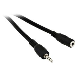 4Cabling Stereo 3.5mm Jack Extension Male to Female 2m