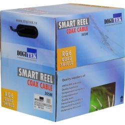 4Cabling RG6 Quad-shield Coaxial Cable 305m
