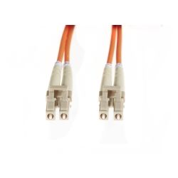 4Cabling 3m LC-LC OM1 Multimode Fibre Optic Duplex Patch Lead: 3mm Oversleeving
