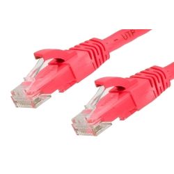 4Cabling 0.5m Cat6 RJ45-RJ45 Network Cables Red