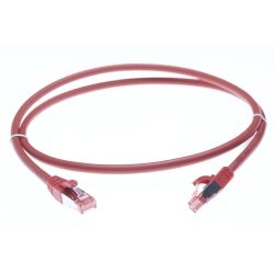 4Cabling Cat6a S/FTP LSZH 10m RJ45-RJ45 Network Cable Red