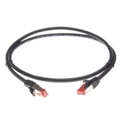 4Cabling Cat6a S/FTP LSZH 5m RJ45-RJ45 Network Cable Black