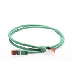4Cabling Cat6a S/FTP LSZH 0.5m RJ45-RJ45 Network Cable Green