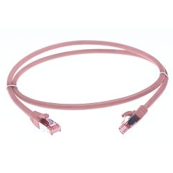 4Cabling Cat6a S/FTP LSZH 1.5m RJ45-RJ45 Network Cable Pink