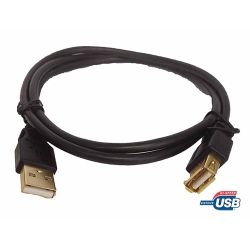 4Cabling 1.8M USB 2.0 AM-AF Cable