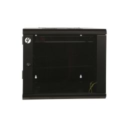 4Cabling 9RU 600mm Wide x 600mm Deep Hinged Wall Mount Server Rack