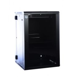 4Cabling 18RU W600mm x D600mm Hinged Wall Mount Server Rack