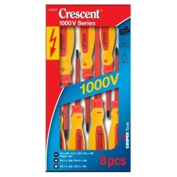 Crescent Tools Crescent Insulated Electrical Screwdriver Set 8PCE