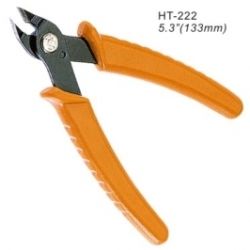 4Cabling 4Pro's Professional 5 1/4 inch Precise Flush Cut Pliers (max. 18AWG 1mm) HT-222