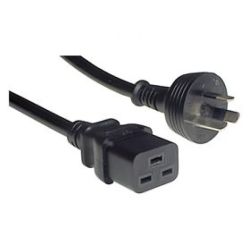 Doss IEC C19 to Mains 10A 2m Power Lead