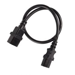 4Cabling IEC C13 to C14 Extension Cord 1m M-F