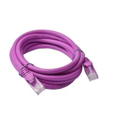 8Ware Cat6a UTP Ethernet Cable Snagless 2m Purple