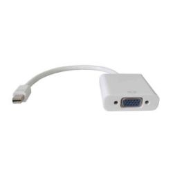 Astrotek Mini DisplayPort DP to VGA Adapter Converter Cable 20cm Male to Female Gold Plated RoHS