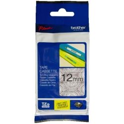 Brother TZE-MPSL31 Pattern Tape Black on Silver Lace 12MMx4M